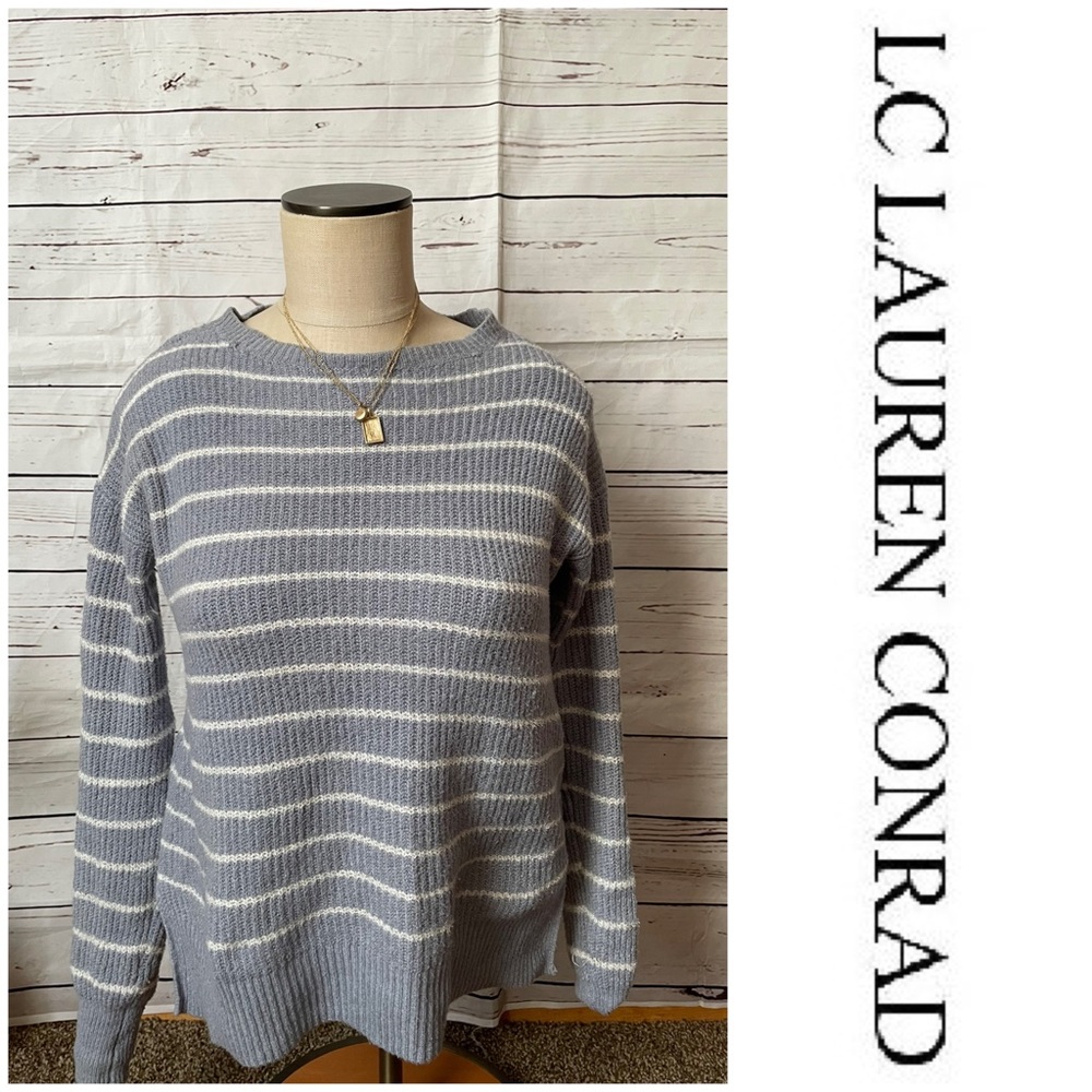 LC Lauren conrad stripped sweater
